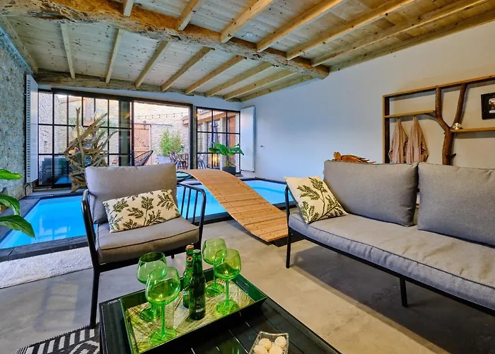 Sejour Luxe Pour 2 Avec Piscine Interieure Privee - Terrasse Et De Golf *
